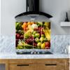 Ruby Dcor Multicolour Fruits Kitchen Wall Sticker Size 61X46cm view 3
