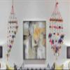 PALPAL Paper Mache Elephant Wind Chimes for Home Decor Decoration Door Hangings Combo Set of 2 (80CM 95 cm Multicolour) view 3