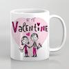 DECOR PRODUCTION Valentine Theme Printed Ceramic Coffee Mug 330 ml with Cushion, Valentine Gift for Boyfriend, Husband, Wife, Girlfriend, and Partner(Valentine_mugcushion_pt11_9) view 4