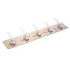 STOIQE Self Adhesive No Drills Wall Bathroom Towel Hanger Hook Rail Hooks Kitchen Bathroom Strong Sticky Bathroom Towel Hanger (Unique Hanger, 2 Pcs) view 1