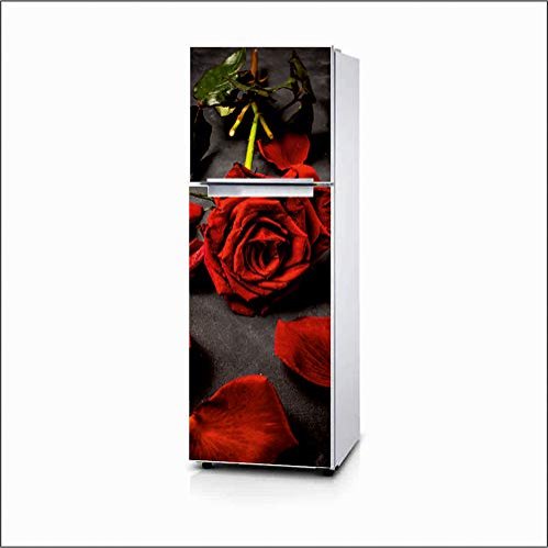 AH Decals Fridge Sticker Decorative Refrigerator Door Sticker PVC Vinyl Fridge Wrap Sticker for Home (160 cm x 60 cm or 63 X 24 Inches)