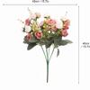 Kayra Decor Artificial Flower UV Resistant Greenery Bushes Bouquet to Brighten up Your Home, Kitchen, Garden Indoor & Outdoor Office Decor (Peach Pink, 1Piece) view 2