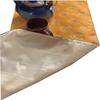 Pink parrot- Dupian Jacquard Beige with Gold Motiv Table Runner 12x70 inch 1 pc view 4