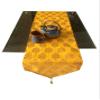 Pink parrot- Dupian Silk Orange with Gold Motiv Table Runner 12x70 inch 1 pc view 1
