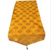 Pink parrot- Dupian Silk Orange with Gold Motiv Table Runner 12x70 inch 1 pc view 2