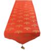 Pink parrot- Dupian Silk red with Gold Motiv Table Runner 12x70 inch 1 pc view 2