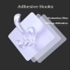 Greeya Towel Hooks - Bathroom Hook - Self Adhesive Hooks Office Hooks Hanging Keys for Kitchen Stick on Wall - Waterproof Hooks (10) view 2