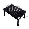 SPYLOCK Heavy Duty Universal Standard Foldable Iron Stretch Shelf/Rack/Wall Mount/Oven for Microwave Oven Stand (Black) view 2