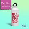 Prink Bullet Rider Printed Water Bottles for Men | Bullet Print Sipper Bottles | Bikers Sipper Bottles | Printed Water Bottle for Riders, Bullet Lovers, Motorcycle, Boys, Sports, Gym | 600 ml view 2