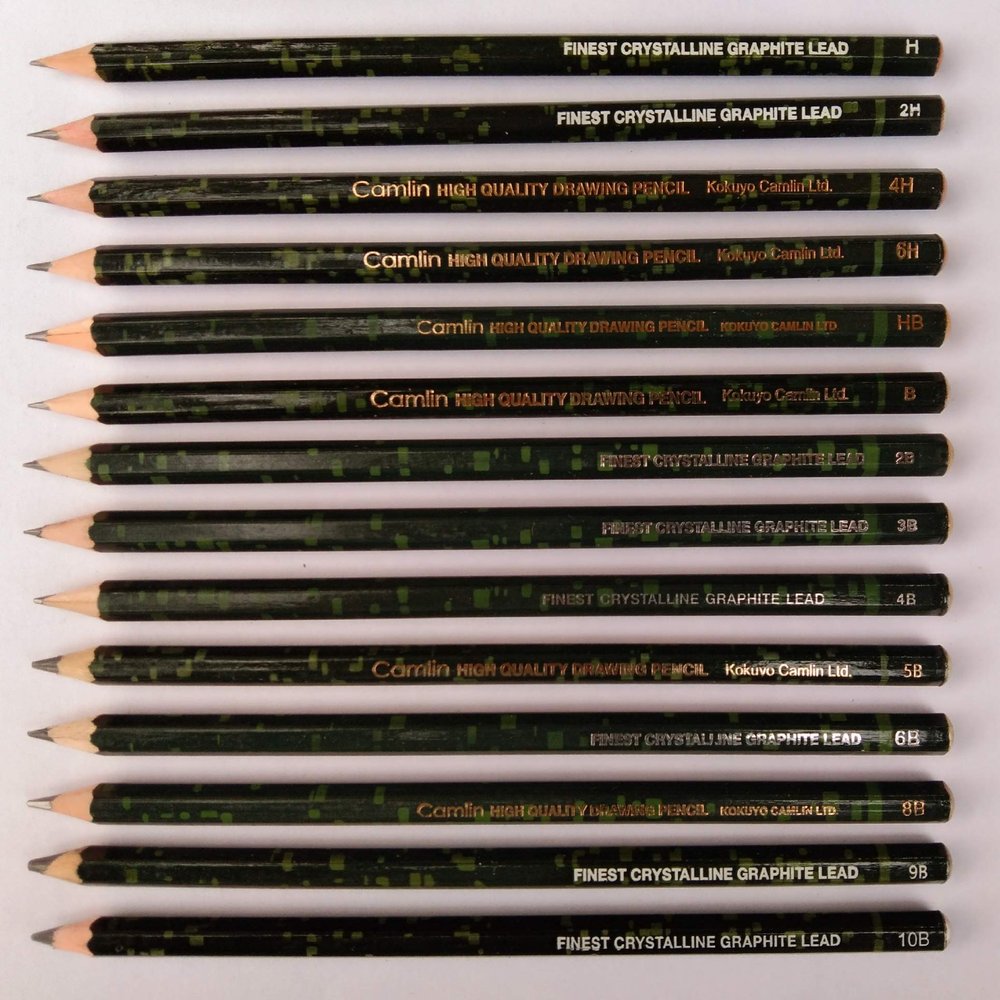 Camlin Kokuyo Drawing Pencil Pack Of 14 Pcs|Blue