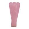 REMEDYWALA Energized Rose Quartz Crystal Angel, Natural Reiki Stone Angel Healing Gemstone (2 IN) view 1