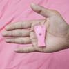 REMEDYWALA Energized Rose Quartz Crystal Angel, Natural Reiki Stone Angel Healing Gemstone (2 IN) view 3