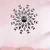 Bikri Kendra - Sun Flame with 20BUTTERFLY Black - 3D Acrylic Decorative Mirror Murals Wall Stickers view 4