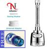 Nilsons Stainless Steel Flexible 360 Degree Rotating 2 Modes Water Saving Faucet for Kitchen Sink Sprayer Tap Extension water taps bathroom (Standard Size, Silver) turbo flex 360 degree (2) view 2