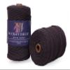 DK Craft Touch 4mm Macrame Cotton Cord,Threads/Rope for Craft Work,Plant Hanger Ropes 3 ply (Slate Grey, 4mm (100 metre Length Cord)) view 4