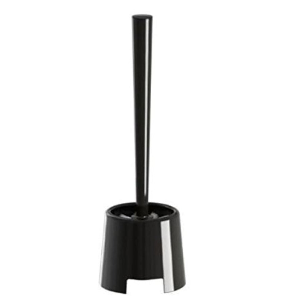 Ikea Black Toilet Cleaning Brush with Holder (Pack of 4)