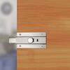 Volo 5 inch Heavy Duty Door Security Latch Lock Tower Bolt for, Baby Latch, Home, Bathroom, Kitchen,Office .(Color :Silver) (Pack of 4Pcs.) view 3