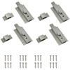 Volo 5 inch Heavy Duty Door Security Latch Lock Tower Bolt for, Baby Latch, Home, Bathroom, Kitchen,Office .(Color :Silver) (Pack of 4Pcs.) view 4