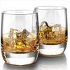 Paksh Novelty Italian Style Crystal Whiskey Glasses - Packaging for Any Occasion - Lead-Free Premium Crystal Clear Glass - Set of 2, 300 ML (2) view 1