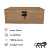 Woodcraft Original MDF Box Craft - Plain MDF Wood Blank Rectangular Box for Painting, Wooden Sheet Craft, Decoupage, Resin Art Work & Decoration (8x6inch and height:3inch) DIY view 4