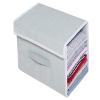 HomeStrap Stackable Shirt Organizer with Cover Lid Non Woven Grey view 1