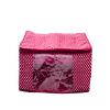 AT Traders Cotton Quilted Large Saree Cover Bag Wardrobe Organizer with Transparent Window - Maroon - Pack of 3 Size - 41 * 33 * 19 CM view 4