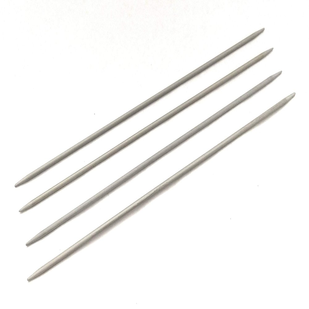 HIMMU'S FASHION HUB Special Aluminium Knitting Needle - No 10,11,12 Length - 22cm, (Double Sided) Combo (Set of 4 Needle Each Size) Used for Making Woolen Artefacts,Like,Sweater,Muffler & Caps