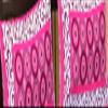 ART WORLD Double Bed Sheet with Pillow Covers Pure Cotton Rajasthani Jaipuri Traditional Printed Bed Cover (Queen Size, Pink) view 2