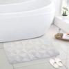 Saral Home Cotton Anti Slip Soft Bath Mat (Ivory, 50 x 80 cm) view 1