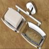 ISTAR Stainless Steel Corrosion Free Double Soap Holder with Glossy Finish (Silver, Pack of 1) view 2