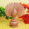 Agarwal Craft Palace Wooden Carving Peacock, Dancing Peacock Showpiece, Wooden Peacock Statue for Home Decor, Rajasthani Wooden Art, Open Feather Peacock (6 Inch) view 3