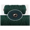 DK Craft Touch Twisted Macrame Pure Cotton Cord for Macrame DIY and Other Projects (Bottle Green, 4 mm 100 metre) view 2