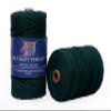 DK Craft Touch Twisted Macrame Pure Cotton Cord for Macrame DIY and Other Projects (Bottle Green, 4 mm 100 metre) view 4