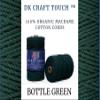 DK Craft Touch 4mm Macrame Cotton Cord,Threads/Rope for Craft Work,Plant Hanger Ropes 3 ply (Bottle Green, 4mm (100 metre Length Cord)) view 3
