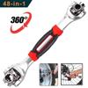 APURK 48 in 1 Wrench Tool Universal 6-Point Furniture Car Bike Cycle Repair Wrench Tools Works withTorx 360 Degree and Handles up to 135kg of Pressure Hand Tool Wrench view 2