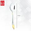 Montavo by FnS - Stainless Steel, Passion Style - Real Gold Plated Tea Spoon Set, Pack of 6 Units, Gold Color - Suitable for Tea Coffee Spices Serving Dining Table Kitchen Cutlery Compact Utility view 3