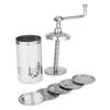 R.E ROWMIX Enterprise Stainless Steel Sev Sancha Machine/Muruku Maker with 6 Jali, Kitchen Tools of Namkeen and Snacks Maker Stainless Steel (8 No.) view 2