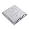 NEXGEN Fiber Reinforced Polymer (FRP) 2.5 Tons Capacity Manhole Cover | Chamber Cover | Sump Cover, 10 x10 inch (Frame: 10 X 10 Inch, Inner: 7.5 x 7.5 inch) (Marble White) view 1
