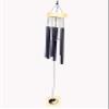 TIMESETL Feng Shui Metal Windchime Bell 6 Pipes Rods for Positive Vibrations & Energy Home Balcony Garden Outdoors Office Decor Melodious Sound (30 inches) (Black) view 1