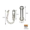 BTL Security Door Chain Lock, Stainless Steel Door Bolt Lock (BDF-SC-1) view 3