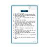 buysafetyposters.com - Work Instructions during Painting In Hindi PVC Sticker (A4, 8 inch X 12 inch, Multicolor) view 1