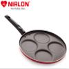 Nirlon Non Stick Aluminium Mini Pancake/Uttapam Pan, (4 Cavity) RED view 4
