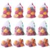 Ganapati Vegetable Bag for Fridge Storage Net Reusable Eco-Friendly Multipurpose Drawstring with lock Mesh Grocery Pack Of 12 view 2