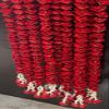 NavaHome Basics Artificial Red Ross Garland For Decoration(Red)(1.00) view 3