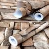 Impression Brick Stone Wall Stickers, Home Decoration DIY Wallpaper (200 x 45 cm) 3D PVC DIY Self Adhesive, Multicolour view 4