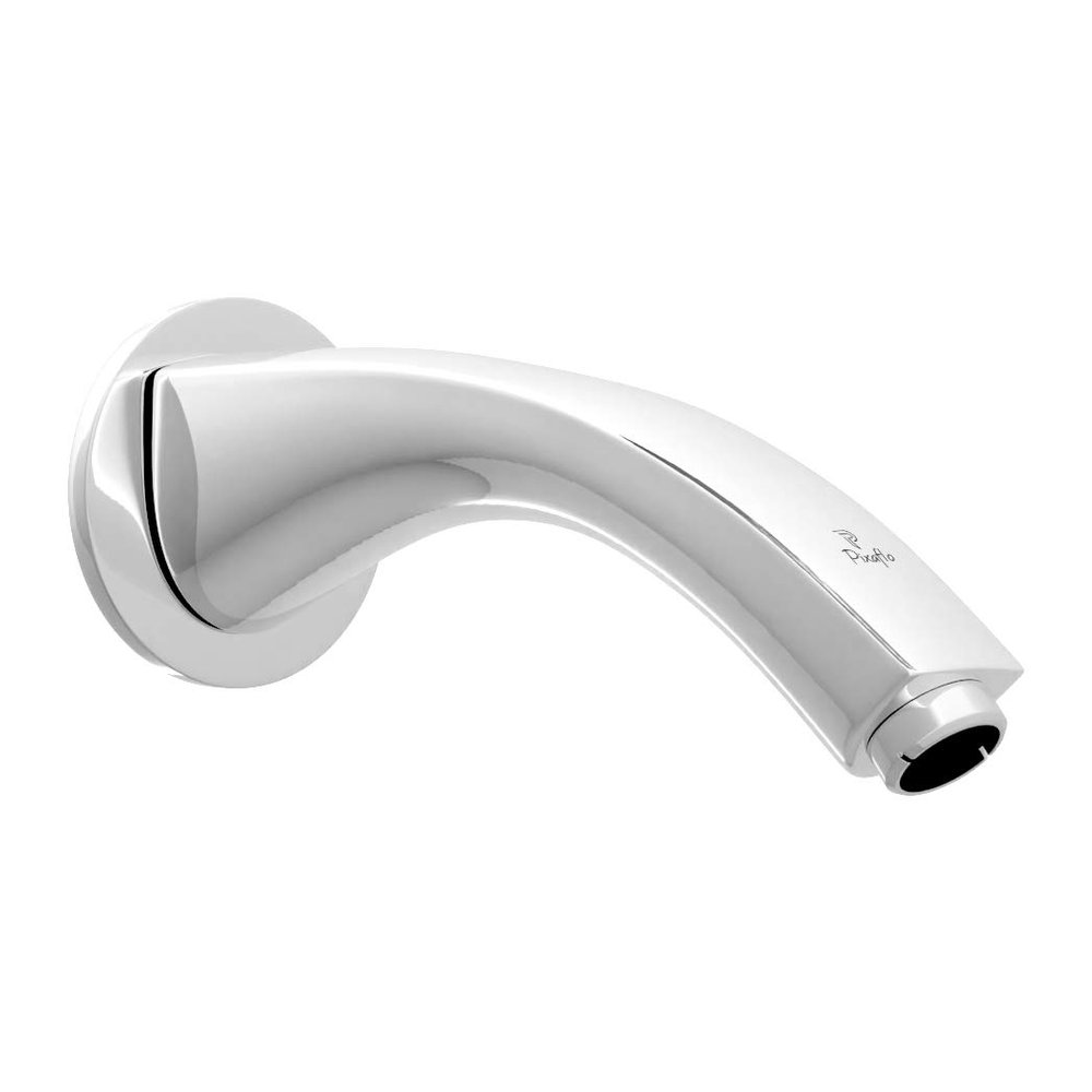 Pixaflo Arctic Brass Bath Tub Spout with Wall Flange (Chrome)