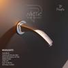 Pixaflo Arctic Brass Bath Tub Spout with Wall Flange (Chrome) view 2