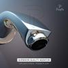 Pixaflo Arctic Brass Bath Tub Spout with Wall Flange (Chrome) view 4