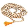Tulsi Mala Original with Gomukhi Japa Mala Bag | Tulsi Mala 108 Beads Original with Japa Mala Bag | Tulsi Japa Mala 108 beads with bag | Pack of 2 Items view 3