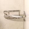 FORTUNE Wall Mounted Corner Bathroom Shelf/Kitchen Shelve/Caddy Basket Bathroom Accessories for Homes, Hotels Chrome Finish- 9 x 9 Inch (Pack of 1) view 1